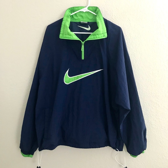 Nike Other - VTG 90s Nike Mens ColorBlock Windbreaker Jacket XL
